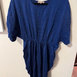 Sandro Royal Blue Midi Dress
